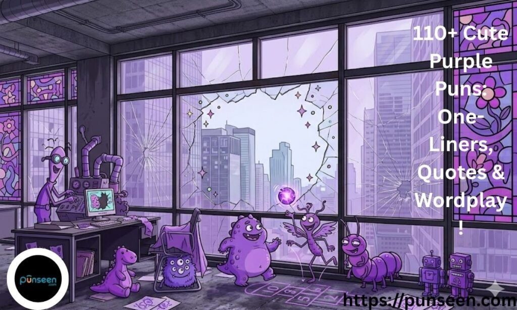 Cute Purple Puns