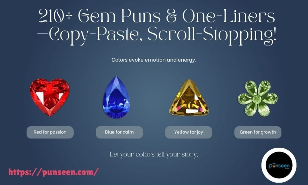  Gem Puns & One-Liners