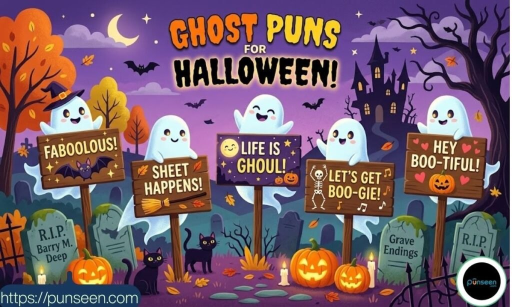 Ghost Puns for Halloween