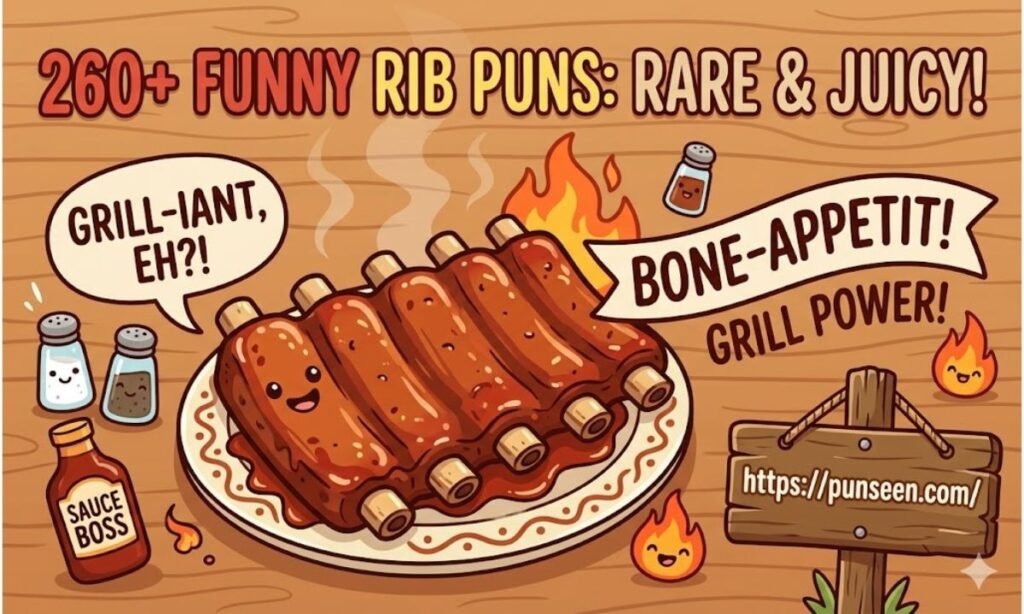 Funny Rib Puns That Are Rare and Juicy