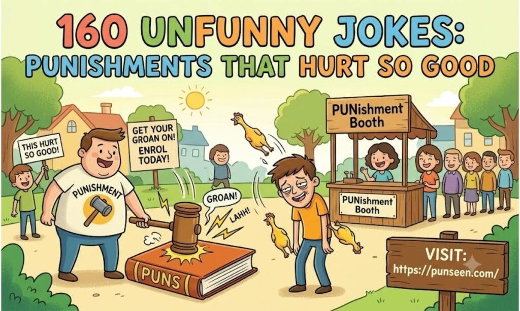 Unfunny Jokes: Punishments That Hurt So Good