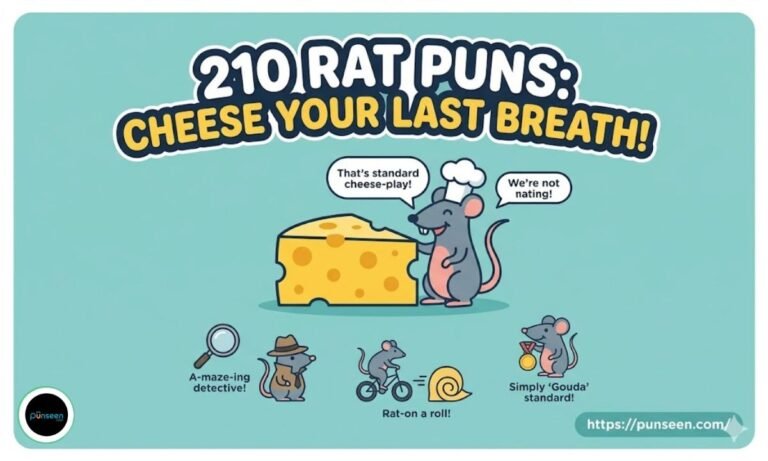Rat Puns: Cheese Your Last Breath