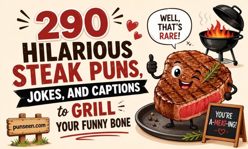 Hilarious Steak Puns, Jokes, and Captions to Grill Your Funny Bone