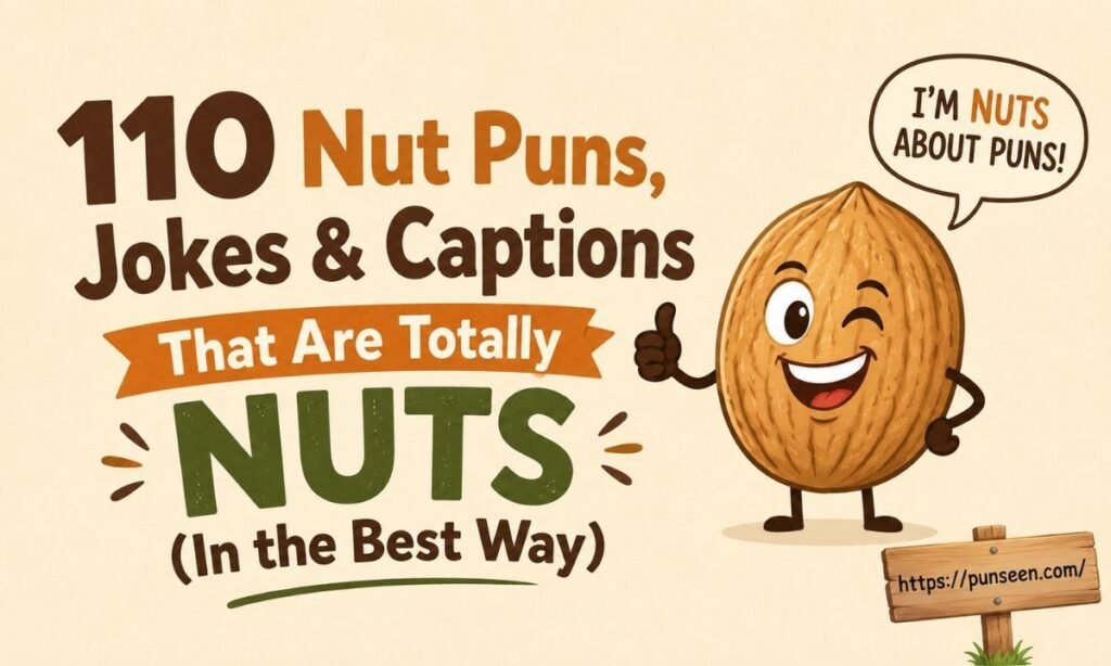 Nut Puns, Jokes & Captions That Are Totally Nuts