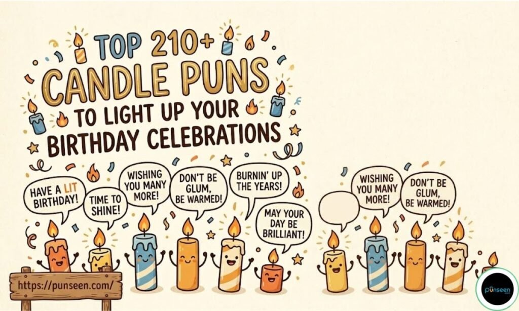 Candle Puns To Light Up Your Birthday Celebrations