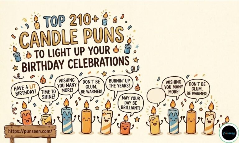 Candle Puns To Light Up Your Birthday Celebrations