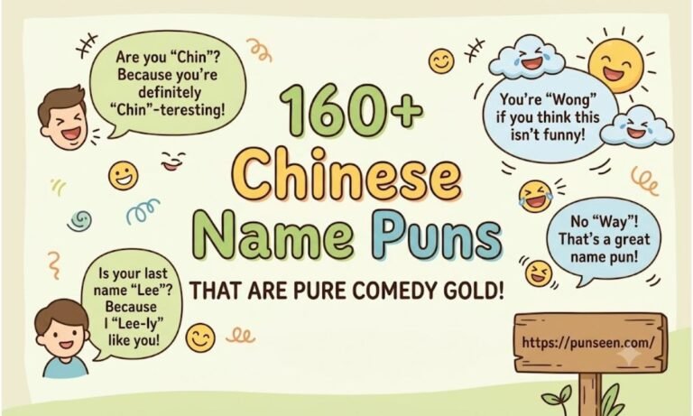 Chinese Name Puns That Are Pure Comedy Gold!