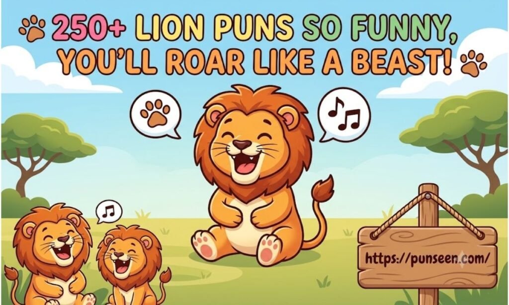  Lion Puns So Funny, You’ll Roar Like a Beast!