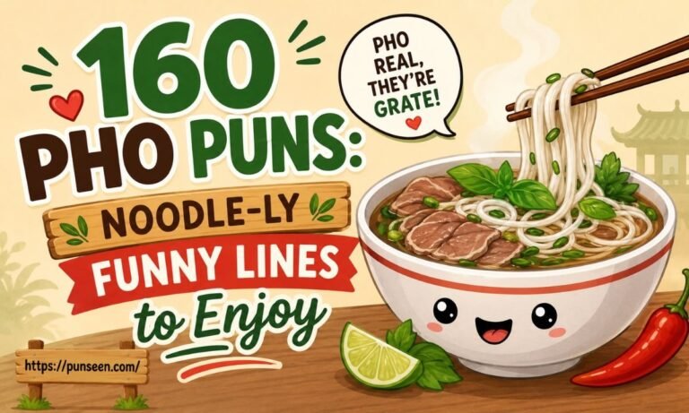 160 Pho Puns: Noodle-ly Funny Lines to Enjoy