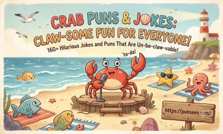 Crab Puns and Jokes So Funny They’re Un-be