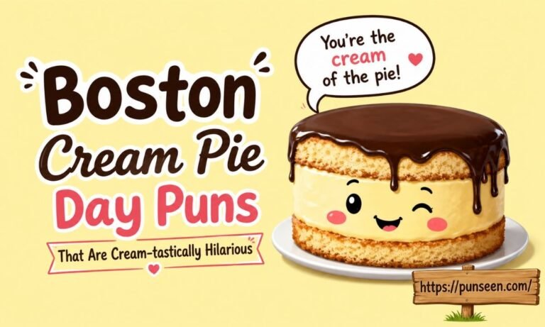 Boston Cream Pie Day Puns That Are Cream-tastically Hilarious