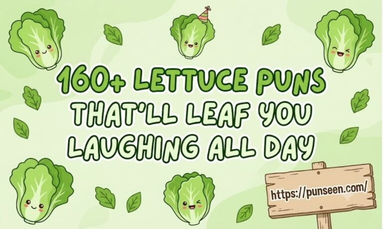 Lettuce Puns That'll Leaf You Laughing All Day