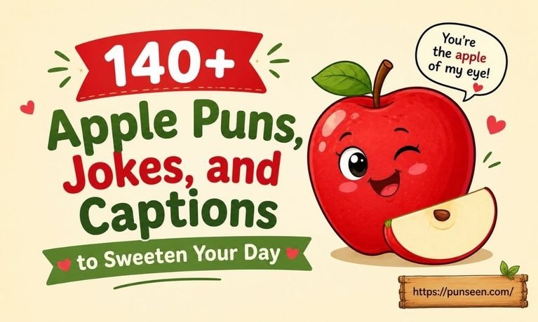 Apple Puns, Jokes, and Captions to Sweeten Your Day