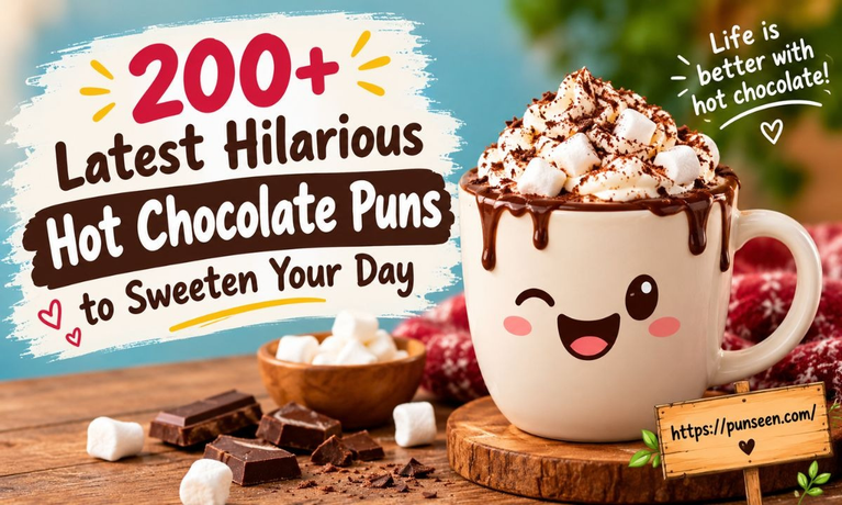 Latest Hilarious Hot Chocolate Puns to Sweeten Your Day