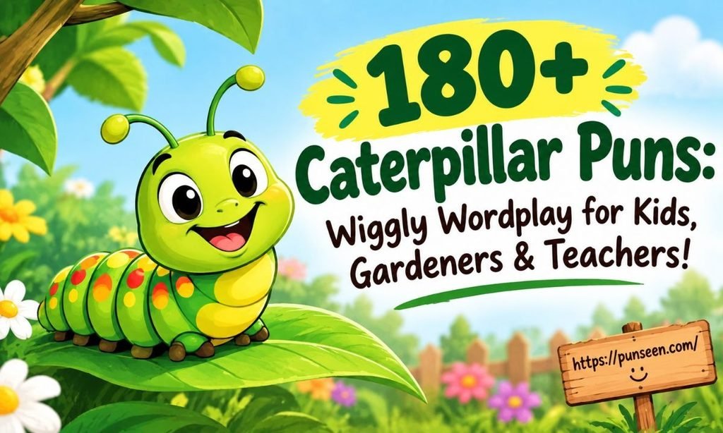 Caterpillar Puns: Wiggly Wordplay for Kids, Gardeners & Teachers!