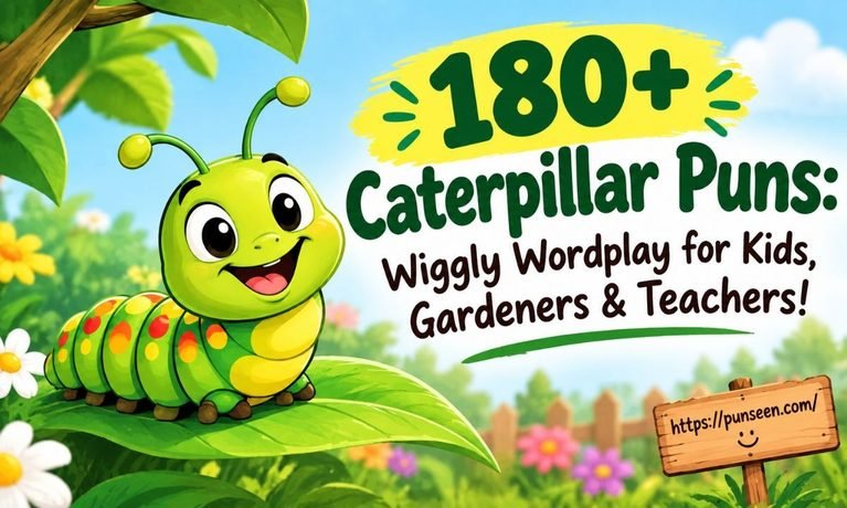 Caterpillar Puns: Wiggly Wordplay for Kids, Gardeners & Teachers!