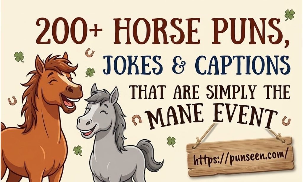  Horse Puns, Jokes & Captions That Are Simply the Mane Event