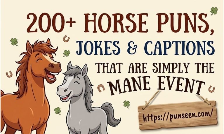 Horse Puns, Jokes & Captions That Are Simply the Mane Event
