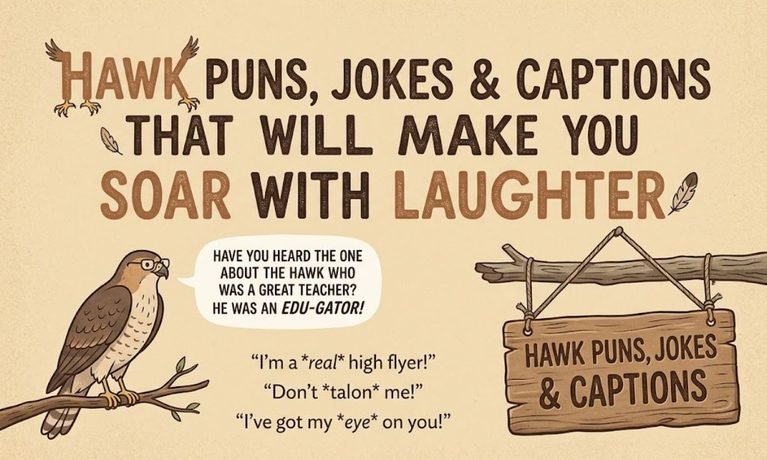 Hawk Puns, Jokes & Captions That Will Make You Soar With Laughter