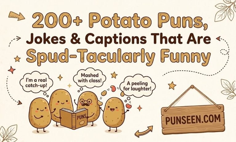 Potato Puns, Jokes & Captions That Are Spud-Tacularly Funny