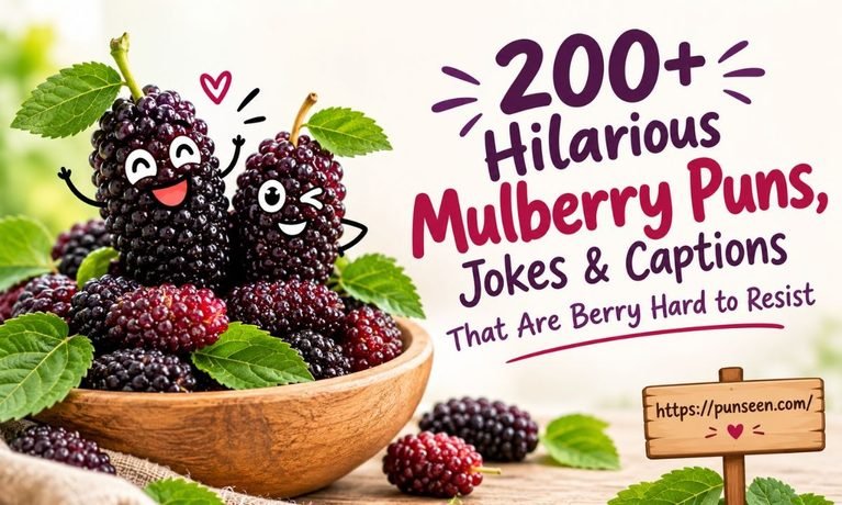 Hilarious Mulberry Puns, Jokes & Captions That Are Berry Hard to Resist