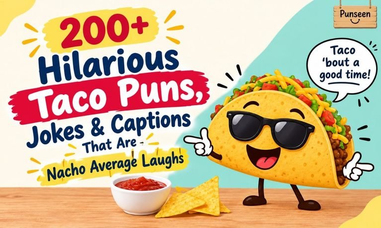 Hilarious Taco Puns, Jokes & Captions That Are Nacho Average Laughs