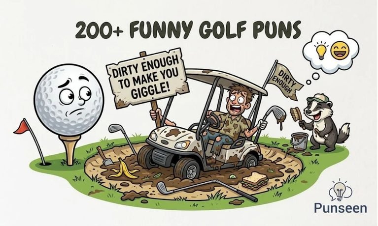 Funny Golf Puns Dirty Enough to Make You Giggle!