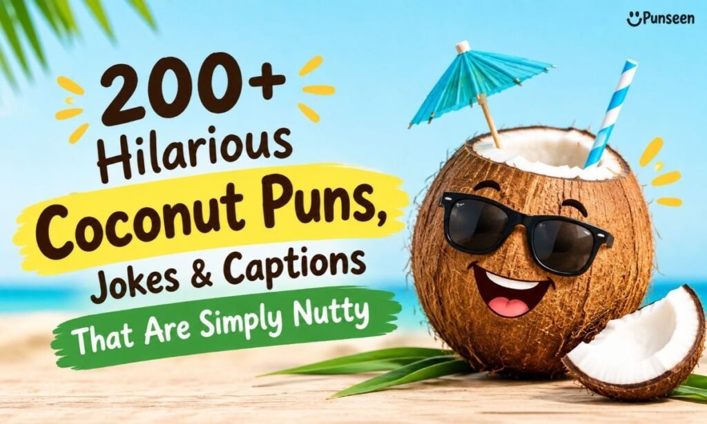 Hilarious Coconut Puns, Jokes & Captions That Are Simply Nutty
