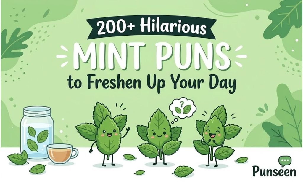 Hilarious Mint Puns to Freshen Up Your Day