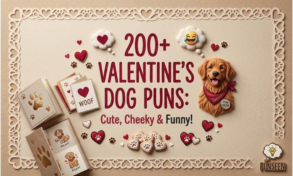 Valentine's Dog Puns: Cute, Cheeky & Funny!