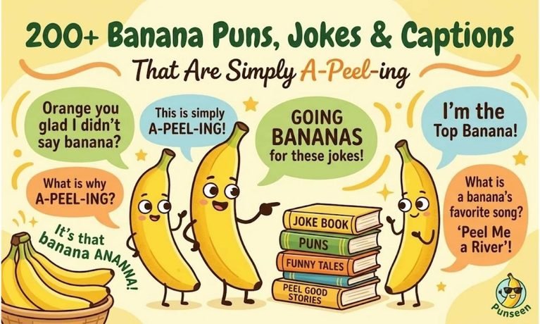 Banana Puns, Jokes & Captions That Are Simply A-Peel-ing